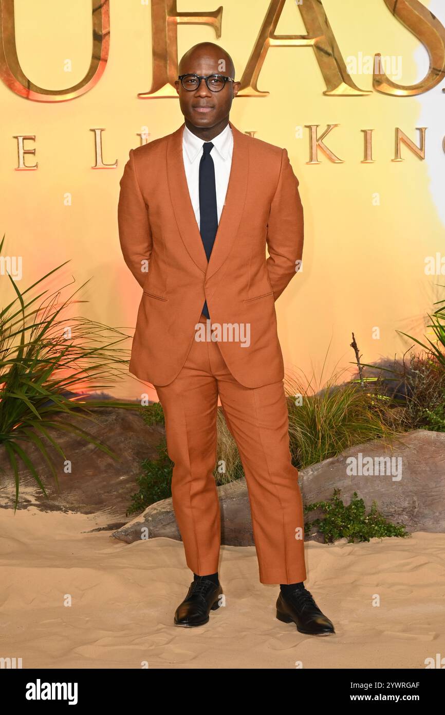 Londra, Regno Unito. 11 dicembre 2024. Barry Jenkins al Mufasa, il Re Leone prima inglese al Cineworld Leicester Square. Crediti: Nils Jorgensen/Alamy Live News Foto Stock