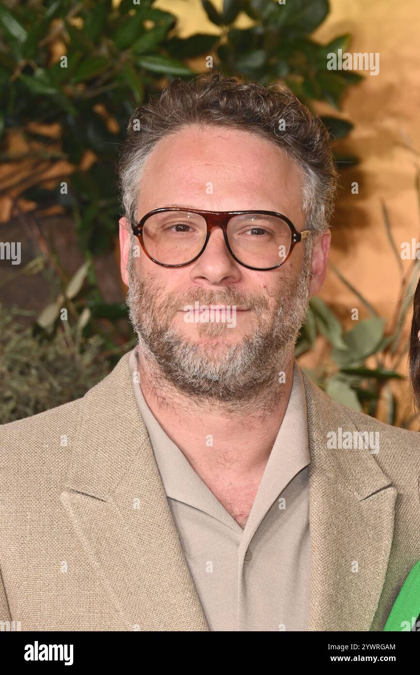 Londra, Regno Unito. 11 dicembre 2024. Seth Rogen al Mufasa, il Re Leone prima inglese al Cineworld Leicester Square. Crediti: Nils Jorgensen/Alamy Live News Foto Stock