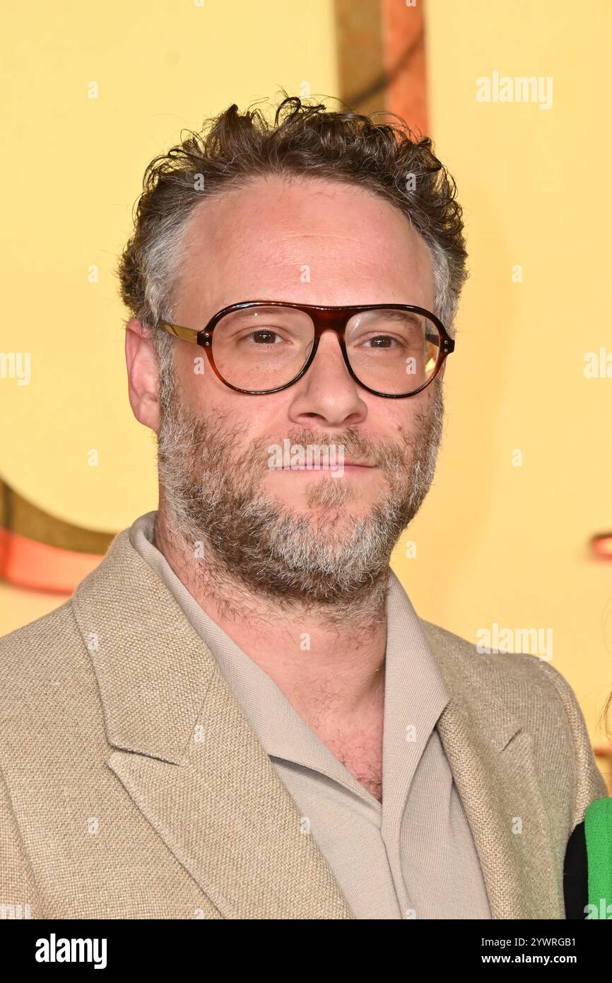 Londra, Regno Unito. 11 dicembre 2024. Seth Rogen al Mufasa, il Re Leone prima inglese al Cineworld Leicester Square. Crediti: Nils Jorgensen/Alamy Live News Foto Stock