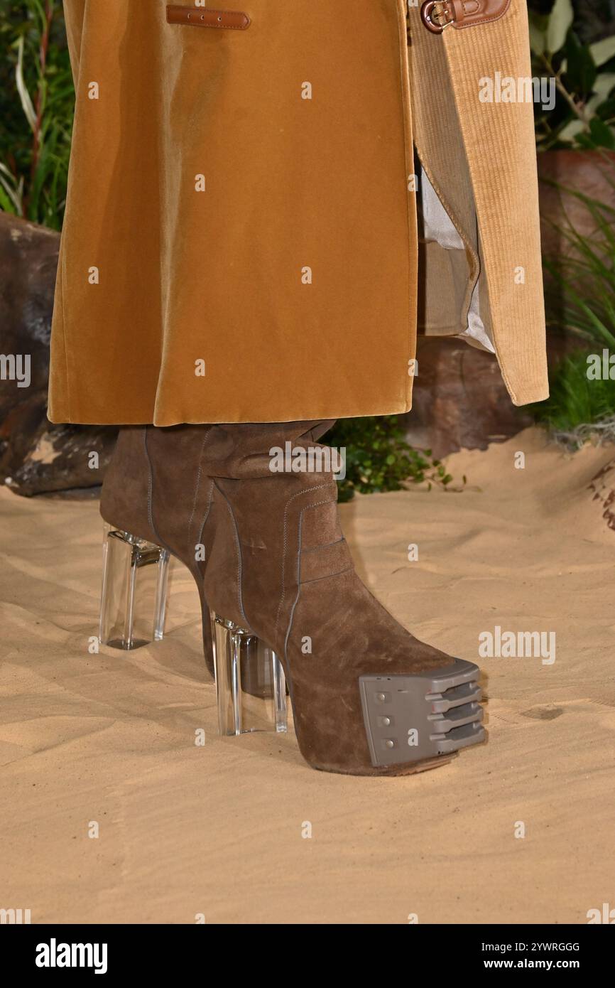 Londra, Regno Unito. 11 dicembre 2024. Folake Olowofoyeku a Mufasa, la prima del Regno Unito del Re Leone a Cineworld Leicester Square. Crediti: Nils Jorgensen/Alamy Live News Foto Stock