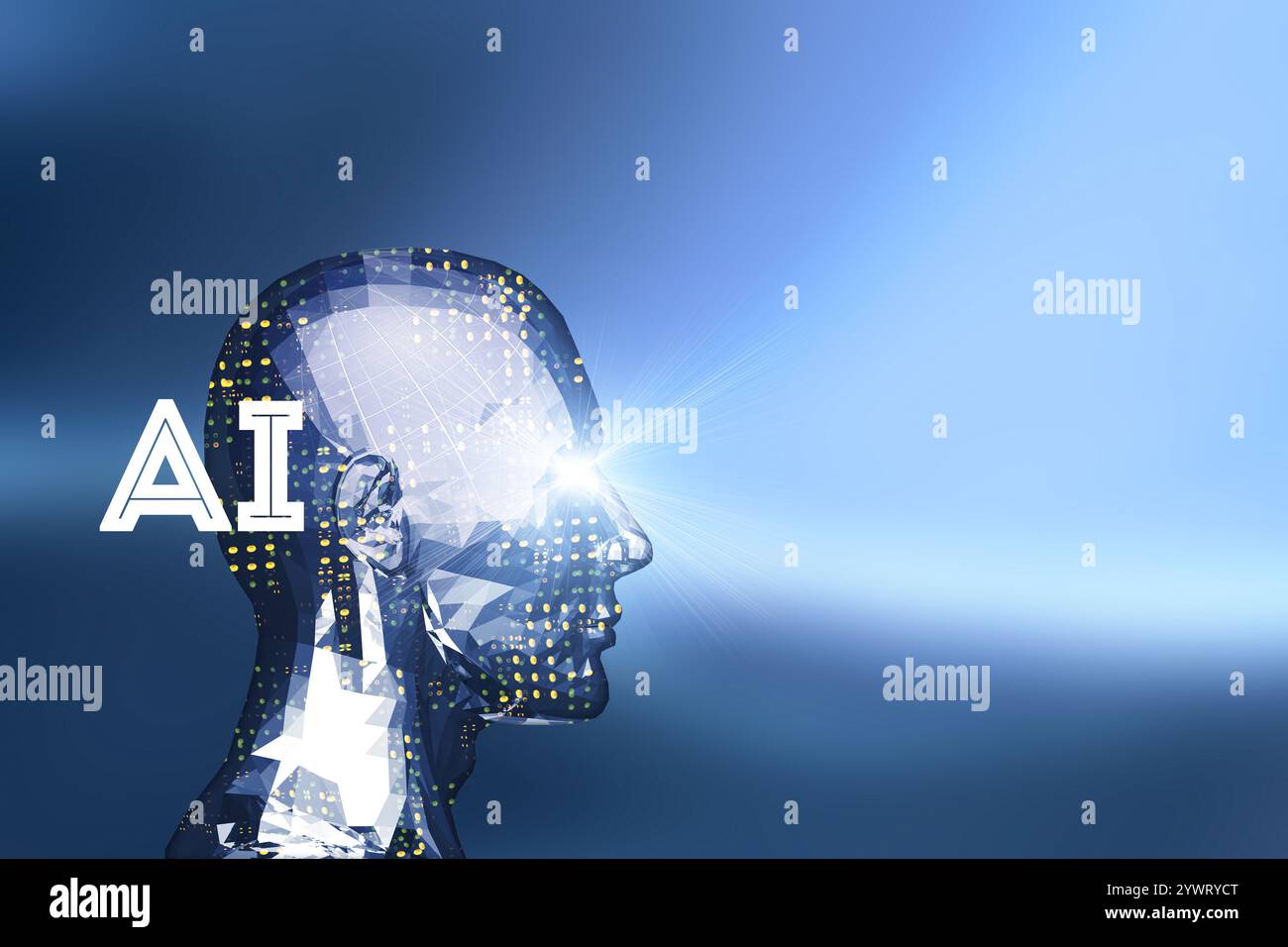 INTELLIGENZA artificiale, deep learning, riconoscimento delle immagini, apprendimento automatico Foto Stock