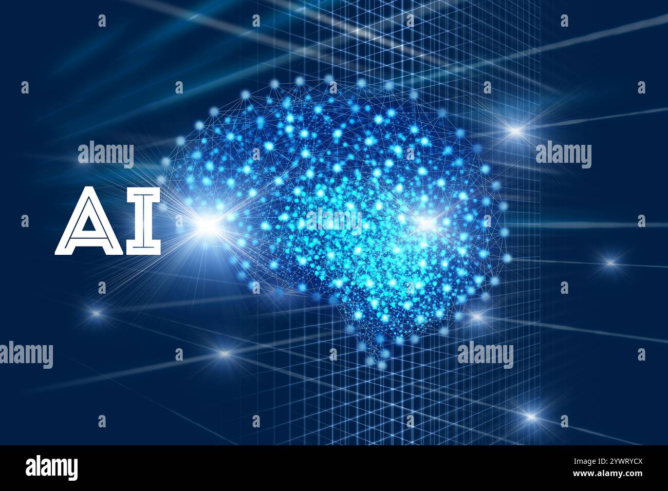 INTELLIGENZA artificiale, deep learning, riconoscimento delle immagini, apprendimento automatico Foto Stock