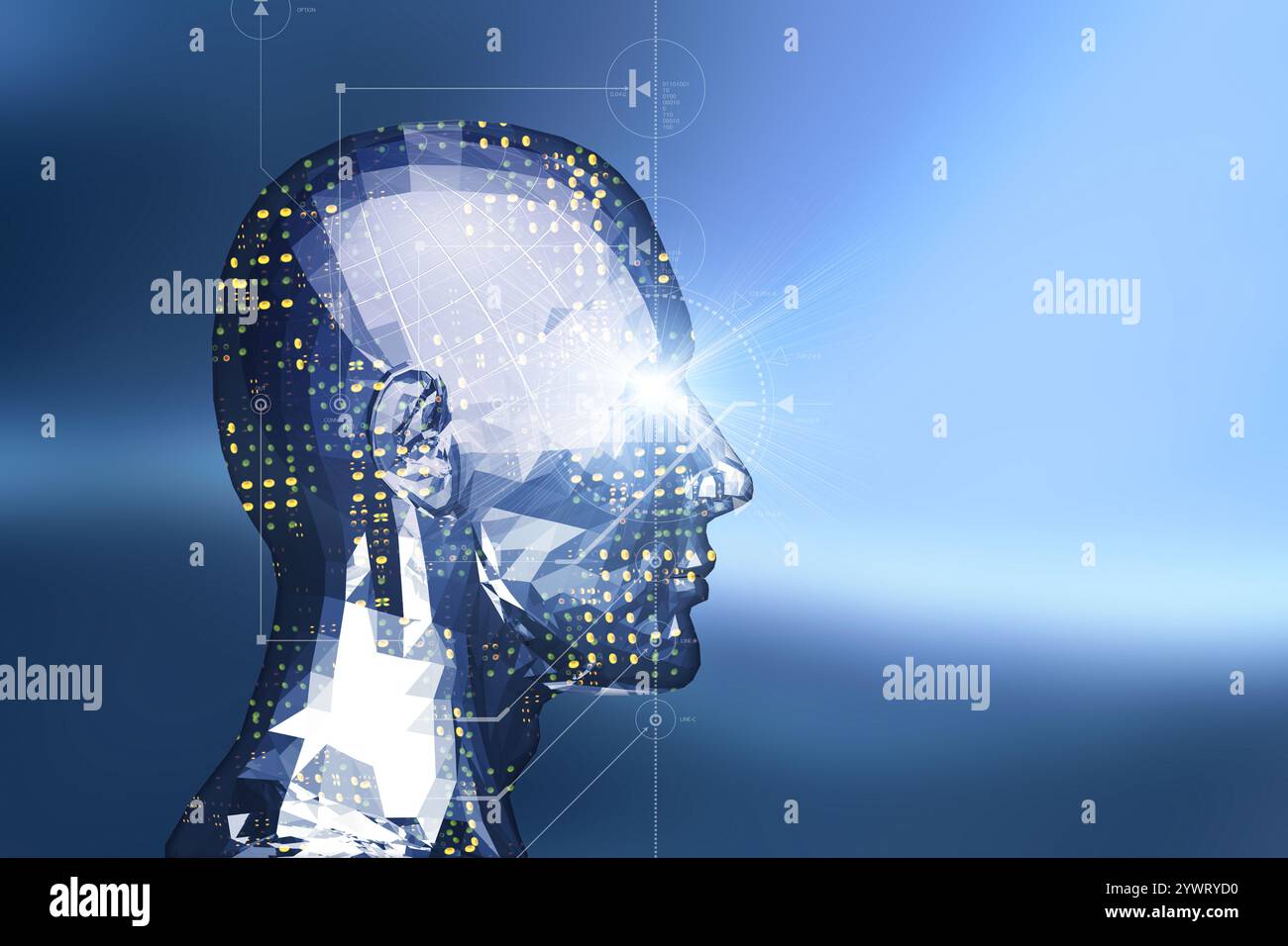 INTELLIGENZA artificiale, deep learning, riconoscimento delle immagini, apprendimento automatico Foto Stock