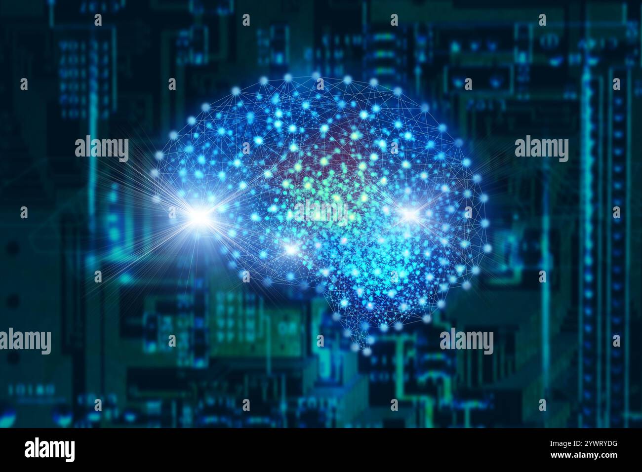 INTELLIGENZA artificiale, deep learning, riconoscimento delle immagini, apprendimento automatico Foto Stock