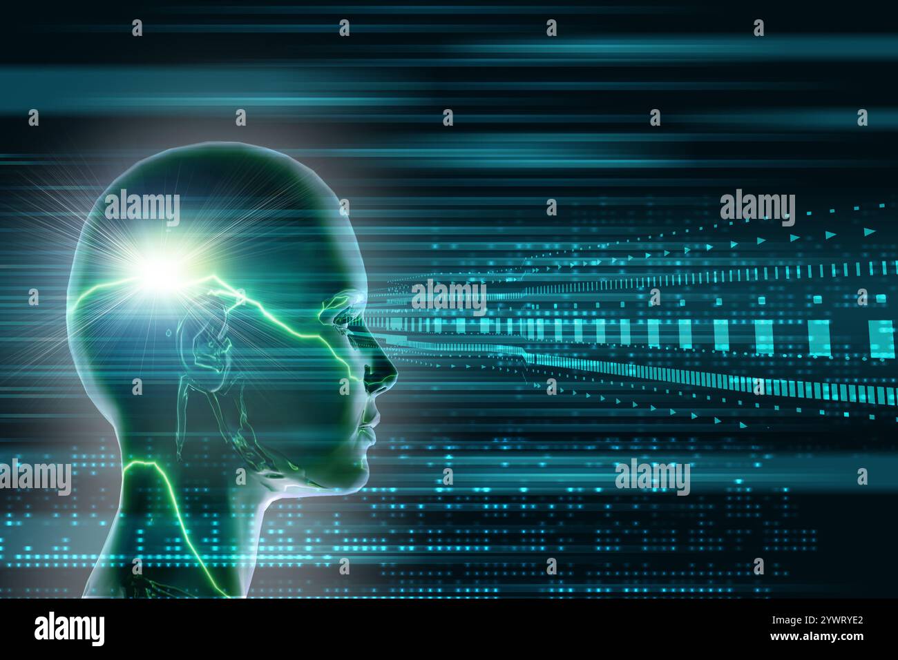 INTELLIGENZA artificiale, deep learning, riconoscimento delle immagini, apprendimento automatico Foto Stock