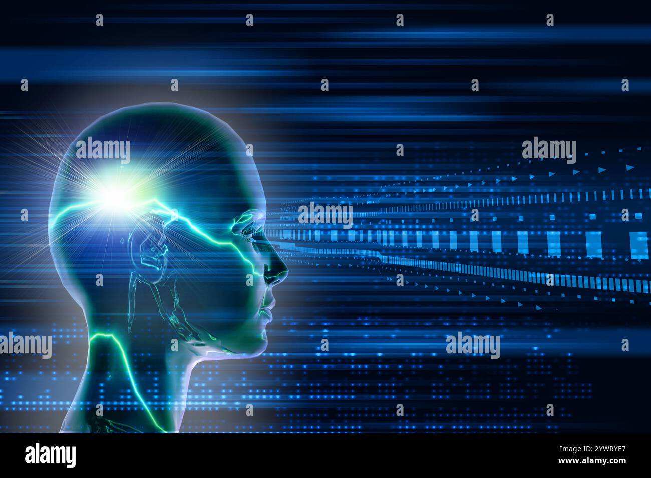 INTELLIGENZA artificiale, deep learning, riconoscimento delle immagini, apprendimento automatico Foto Stock