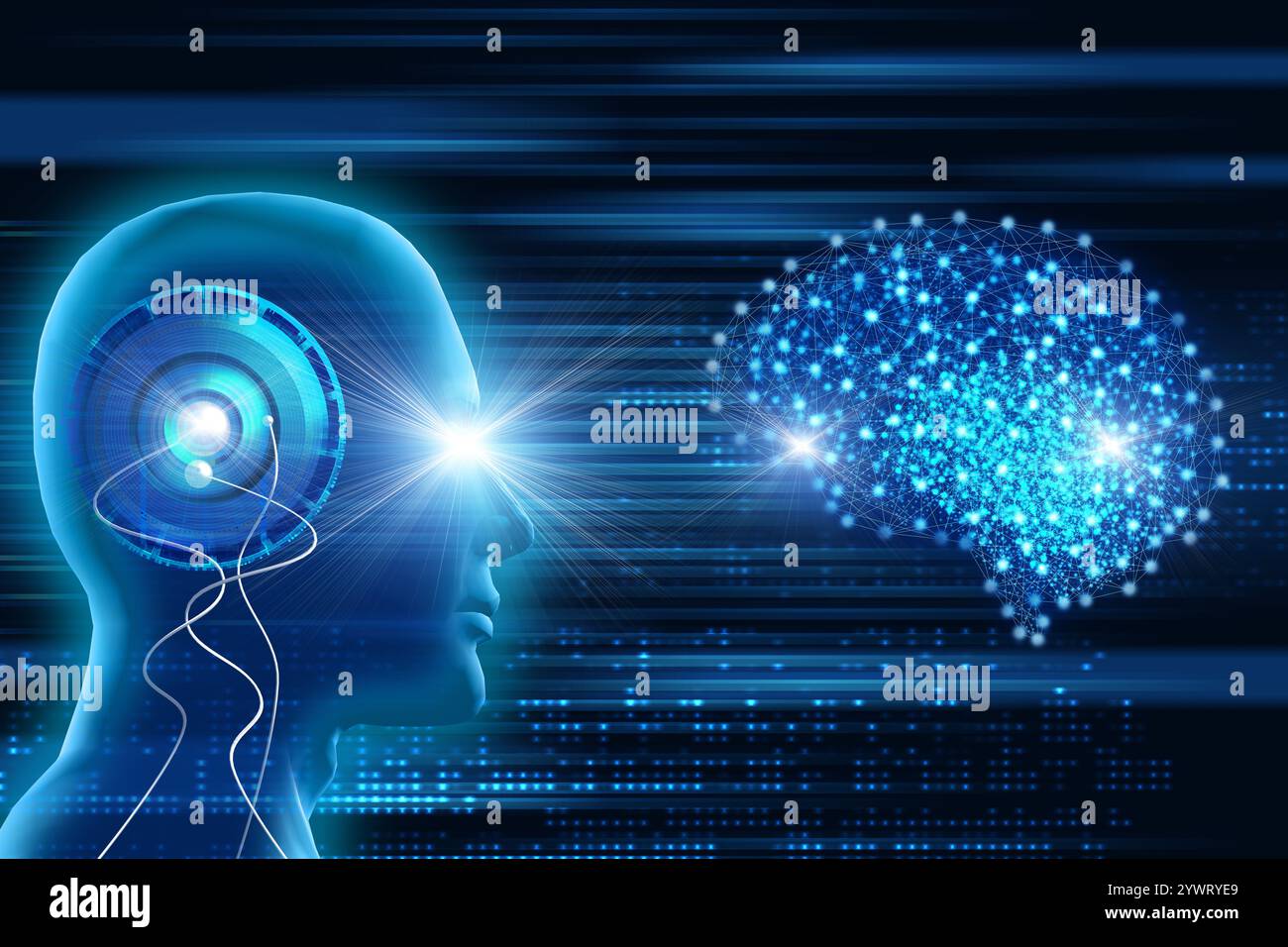 INTELLIGENZA artificiale, deep learning, riconoscimento delle immagini, apprendimento automatico Foto Stock