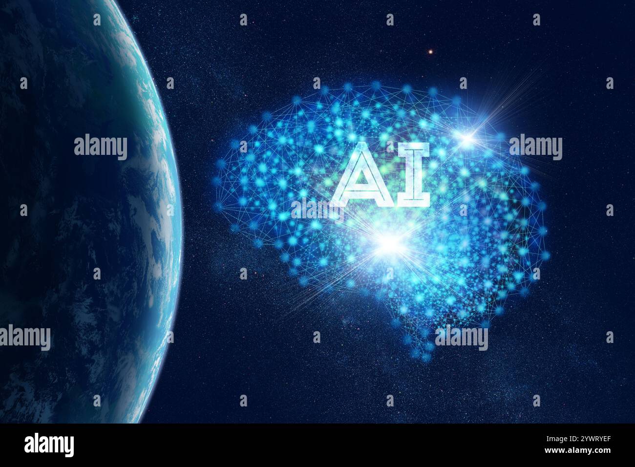 INTELLIGENZA artificiale, deep learning, riconoscimento delle immagini, apprendimento automatico Foto Stock