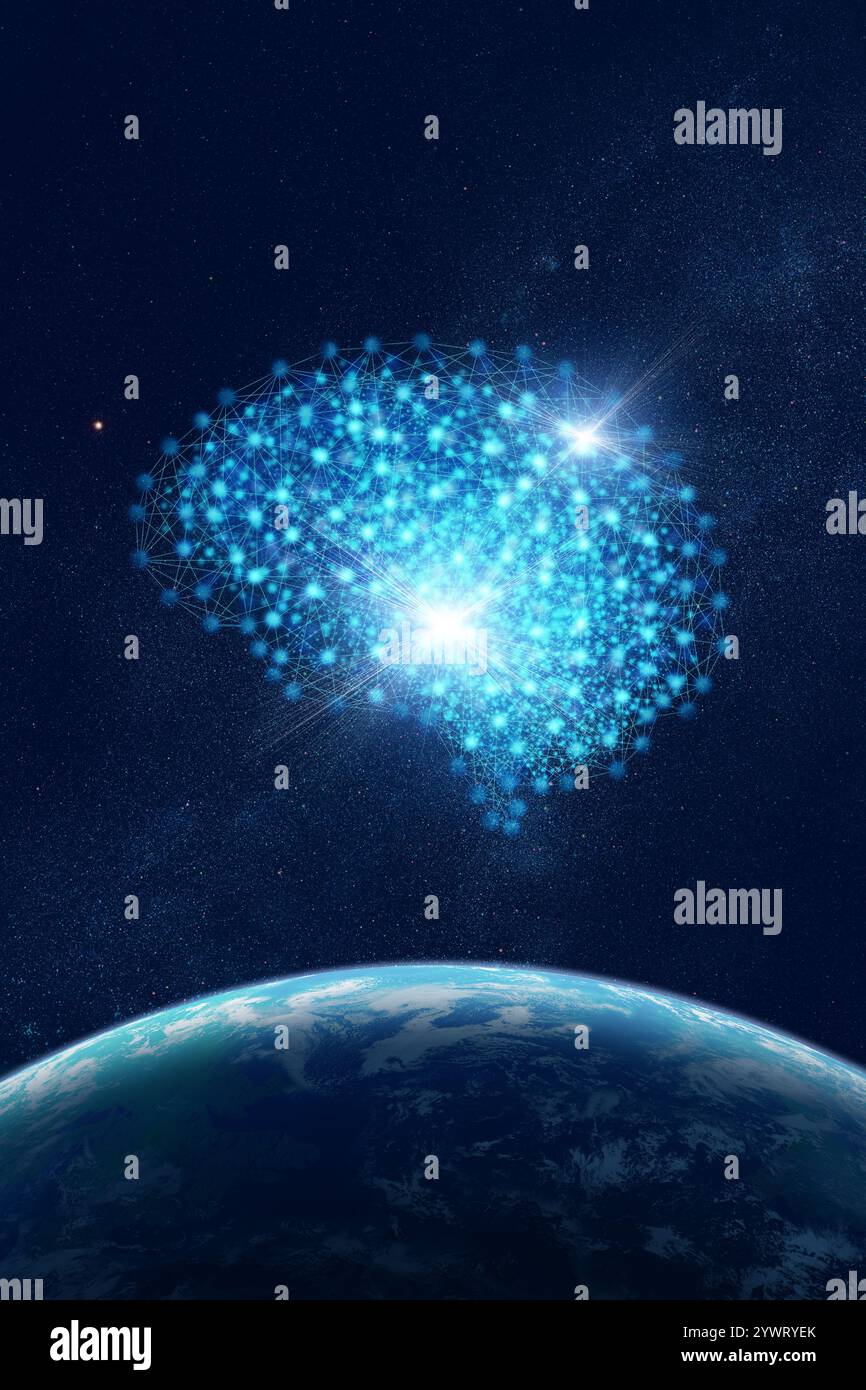 INTELLIGENZA artificiale, deep learning, riconoscimento delle immagini, apprendimento automatico Foto Stock