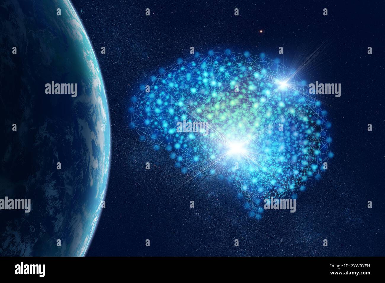 INTELLIGENZA artificiale, deep learning, riconoscimento delle immagini, apprendimento automatico Foto Stock