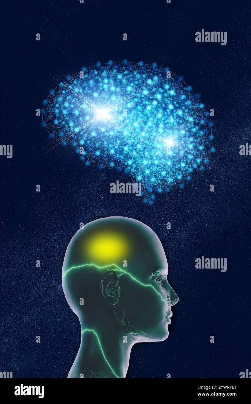 INTELLIGENZA artificiale, deep learning, riconoscimento delle immagini, apprendimento automatico Foto Stock
