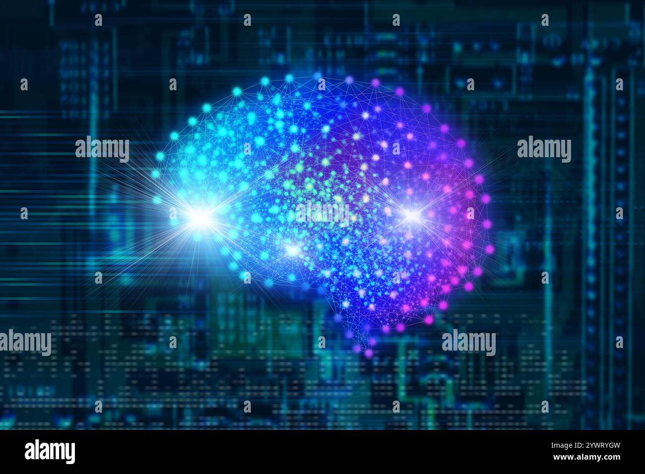 INTELLIGENZA artificiale, deep learning, riconoscimento delle immagini, apprendimento automatico Foto Stock