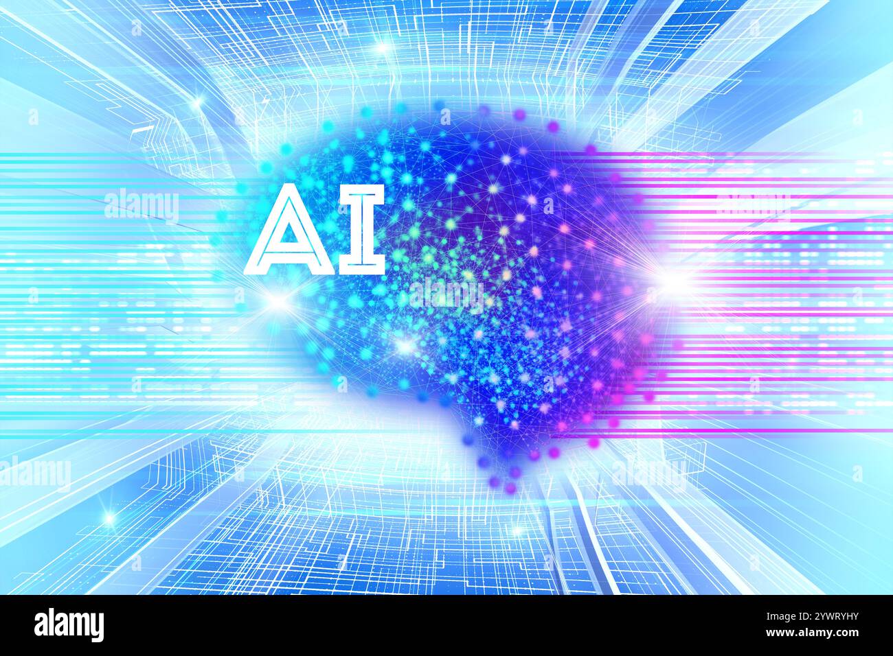 INTELLIGENZA artificiale, deep learning, riconoscimento delle immagini, apprendimento automatico Foto Stock