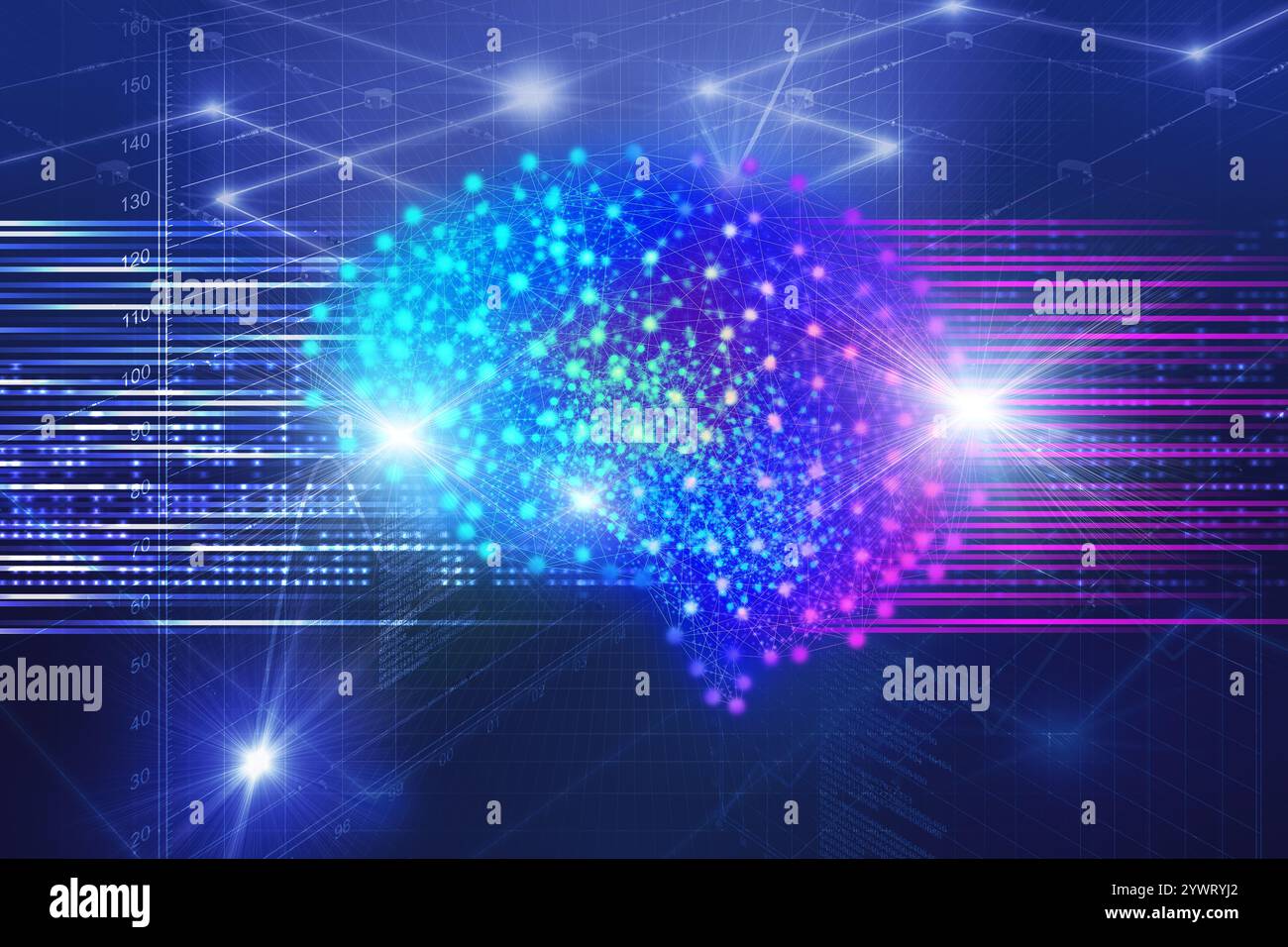 INTELLIGENZA artificiale, deep learning, riconoscimento delle immagini, apprendimento automatico Foto Stock