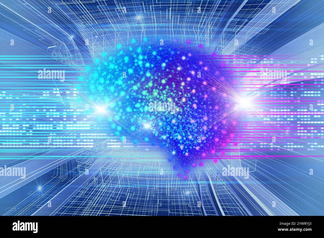 INTELLIGENZA artificiale, deep learning, riconoscimento delle immagini, apprendimento automatico Foto Stock