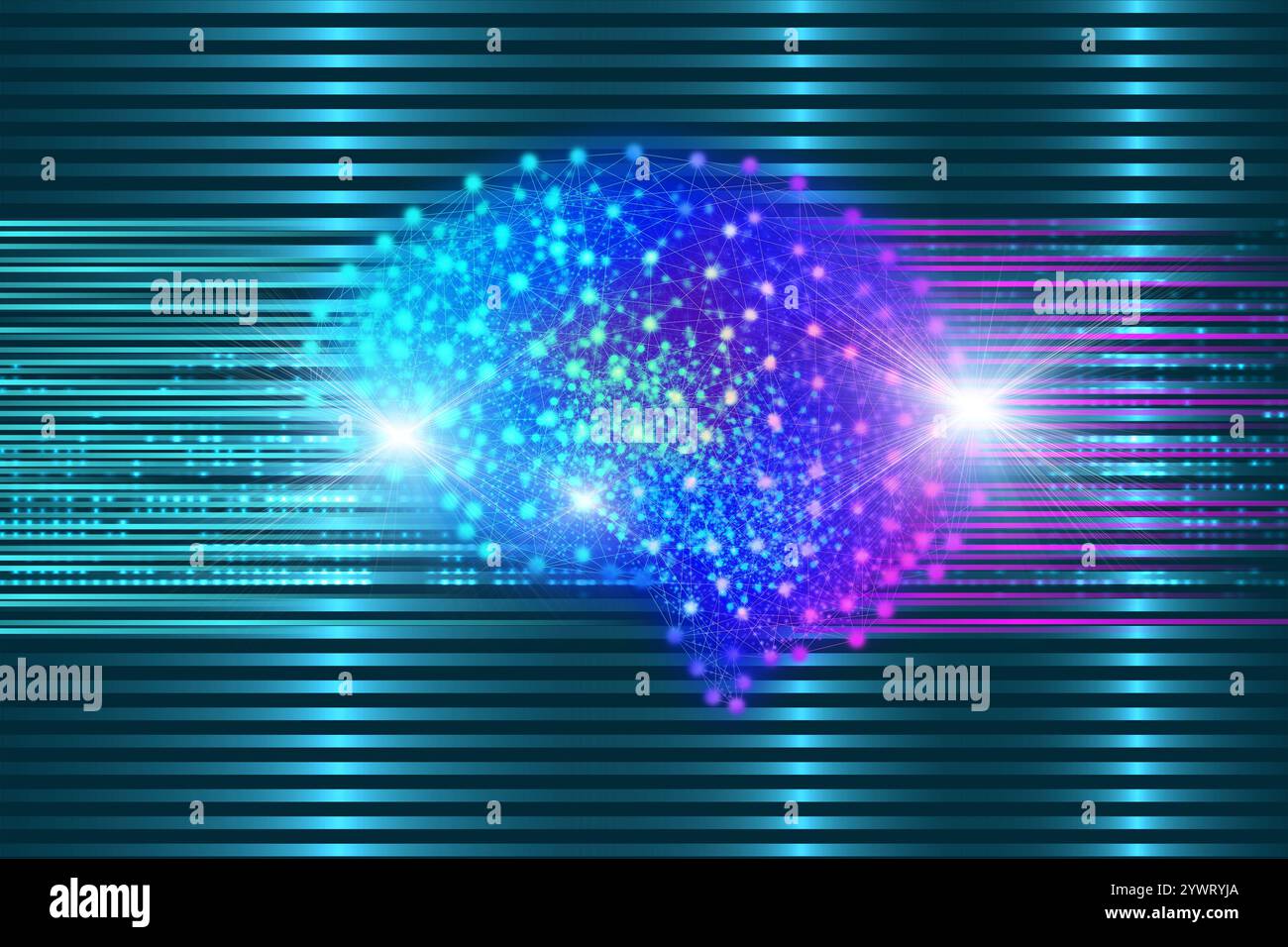 INTELLIGENZA artificiale, deep learning, riconoscimento delle immagini, apprendimento automatico Foto Stock