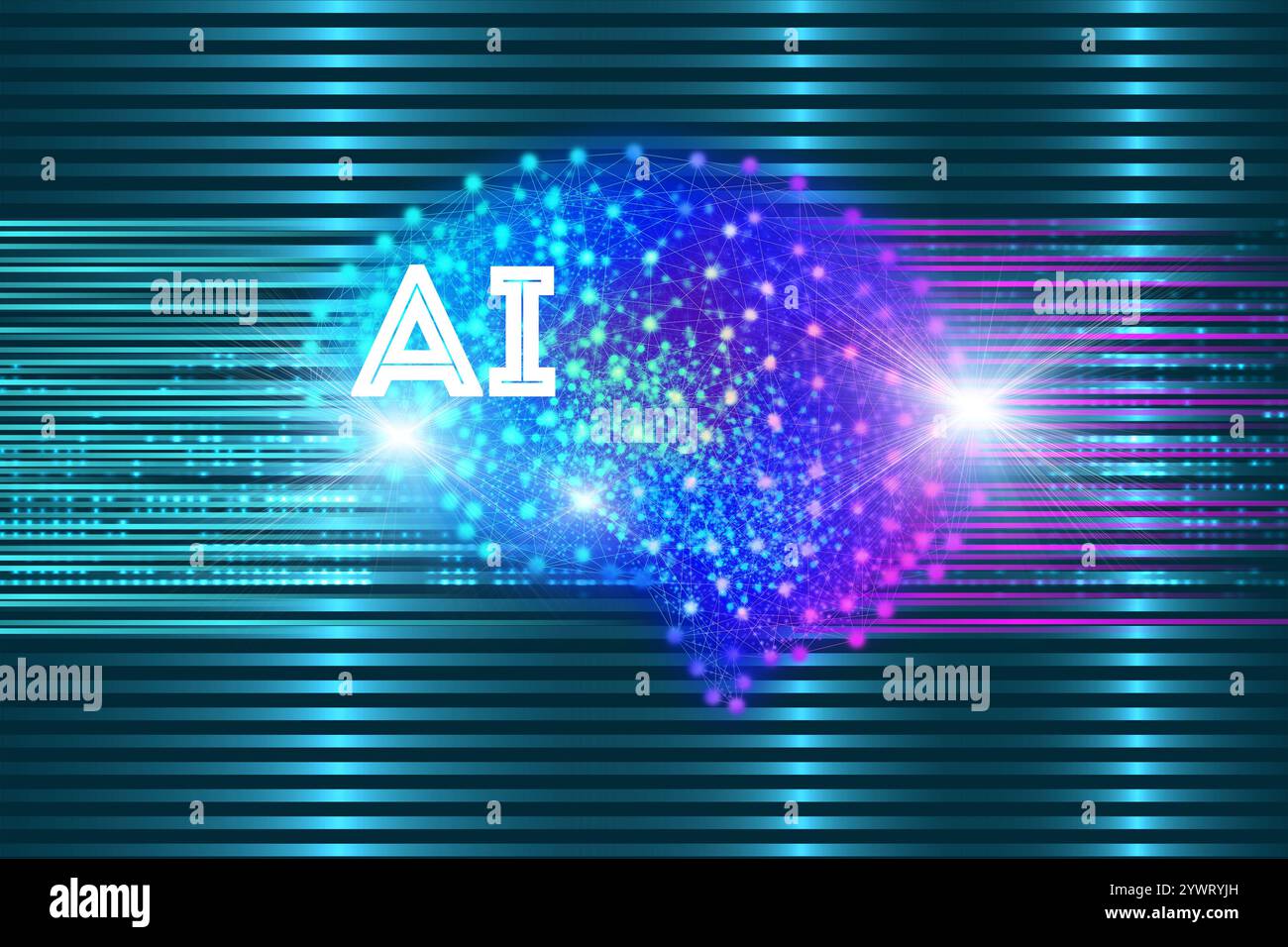 INTELLIGENZA artificiale, deep learning, riconoscimento delle immagini, apprendimento automatico Foto Stock