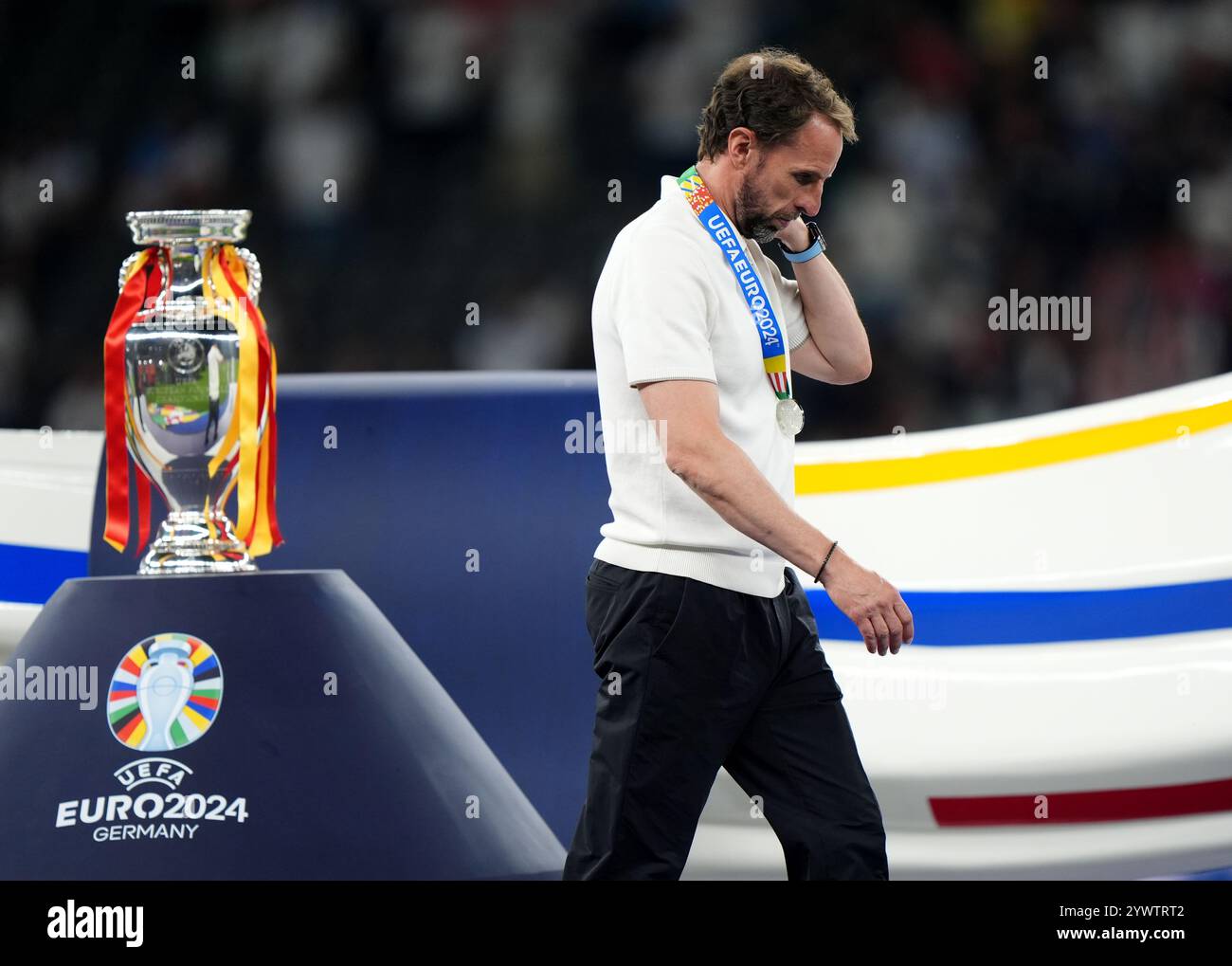 Foto del file datata 14-07-2024 di Gareth Southgate, che si è dimesso da manager dell'Inghilterra. Data di pubblicazione: Giovedì 12 dicembre 2024. Foto Stock