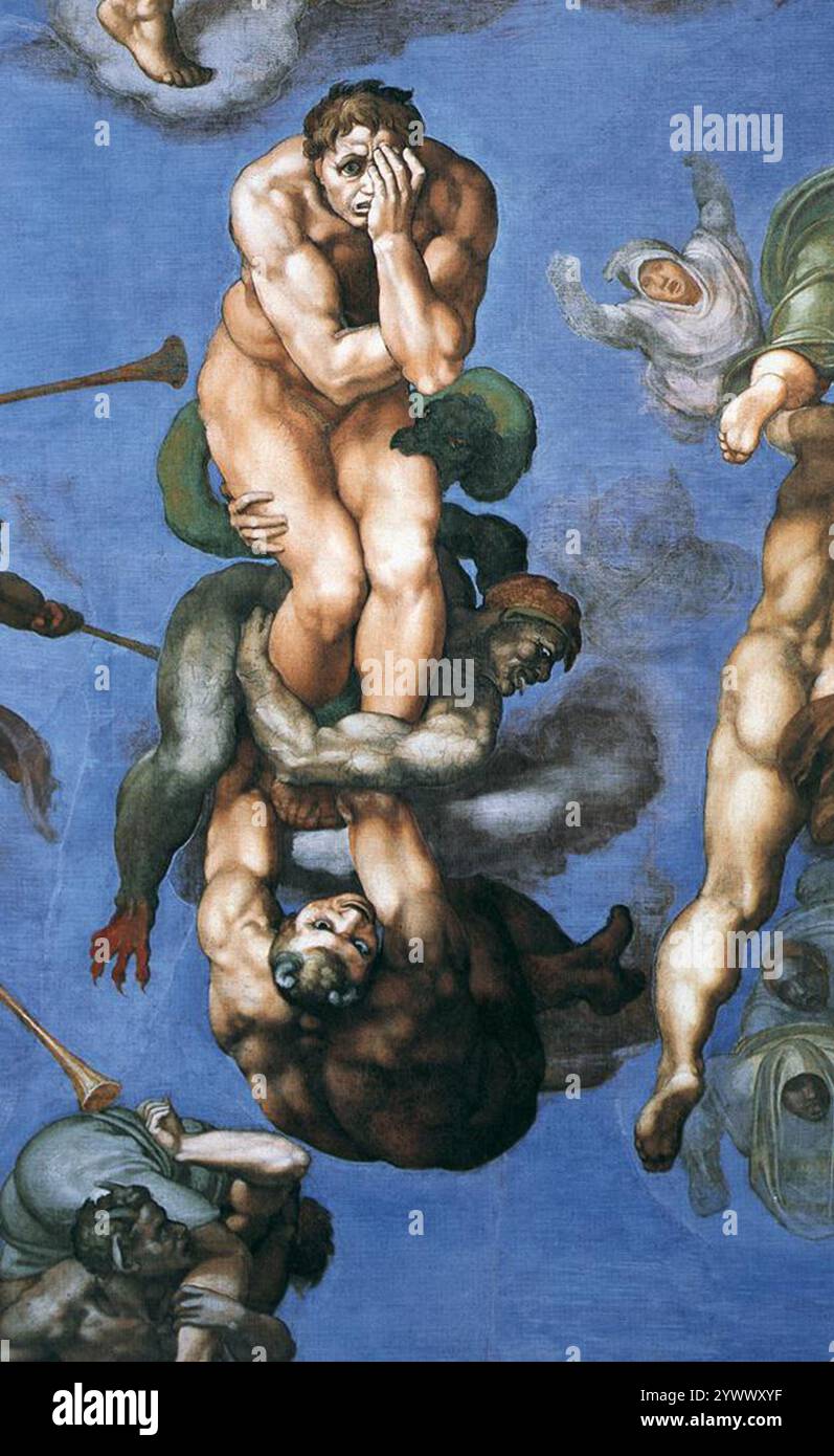 La sola anima dannata - il giudizio universale [1] è un affresco del ...