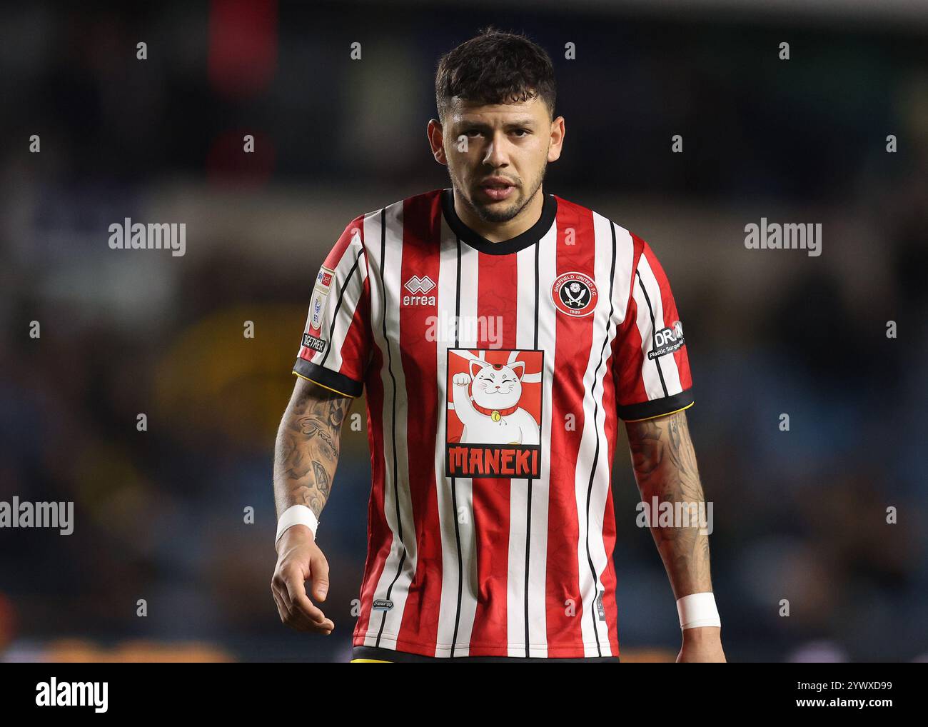Londra, Regno Unito. 11 dicembre 2024. Gustavo Hamer di Sheffield United durante il match per il titolo Sky Bet al Den, Londra. Il credito per immagini dovrebbe essere: Paul Terry/Sportimage Credit: Sportimage Ltd/Alamy Live News Foto Stock