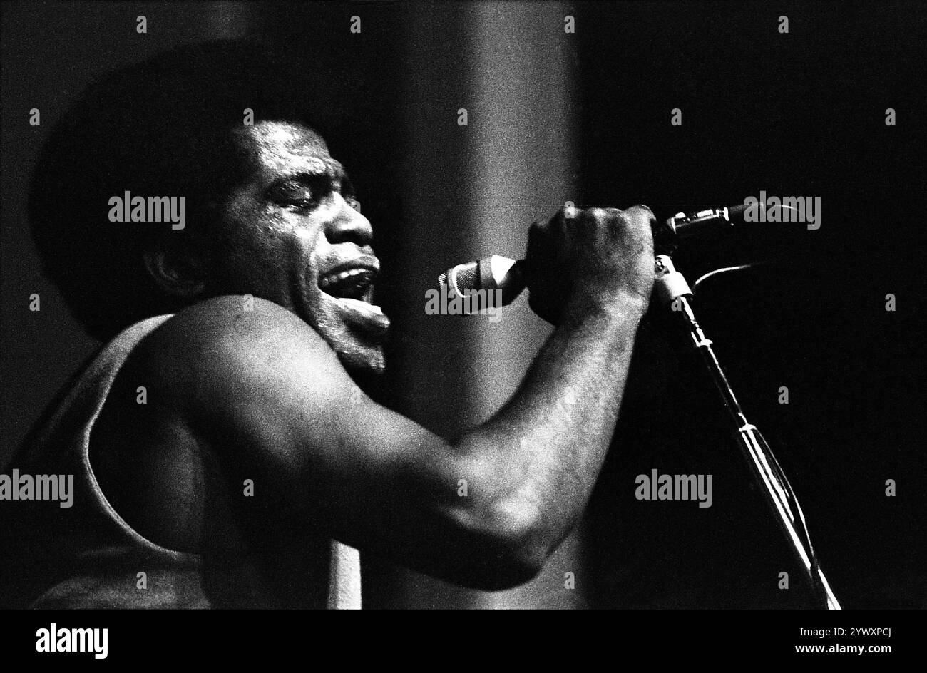 Philippe Gras / le Pictorium - James Brown - 07/09/2013 - Francia / Ile-de-France (regione) / Parigi - Concerto James Brown, Olympia, 1971 Foto Stock