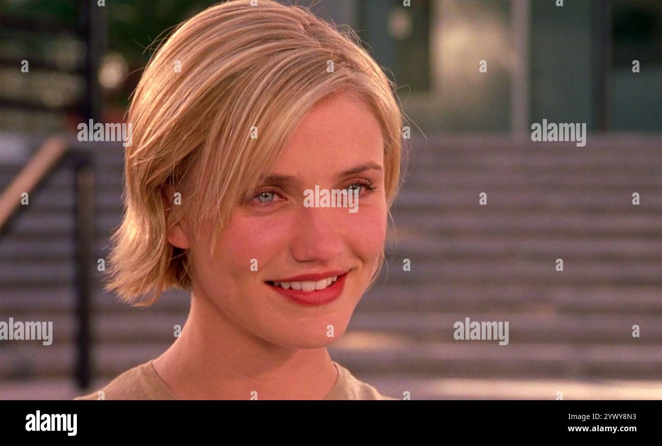 C'è QUALCOSA SU MARY 1998 film della 20th Century Fox con Cameron Diaz nel ruolo della chirurgo ortopedico Mary Jensen Foto Stock