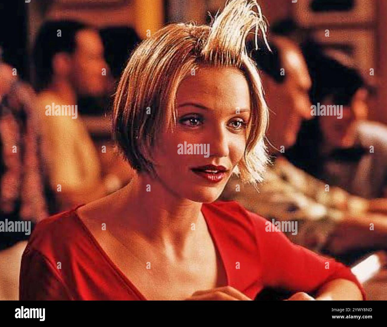 C'è QUALCOSA SU MARY 1998 film della 20th Century Fox con Cameron Diaz nel ruolo della chirurgo ortopedico Mary Jensen Foto Stock