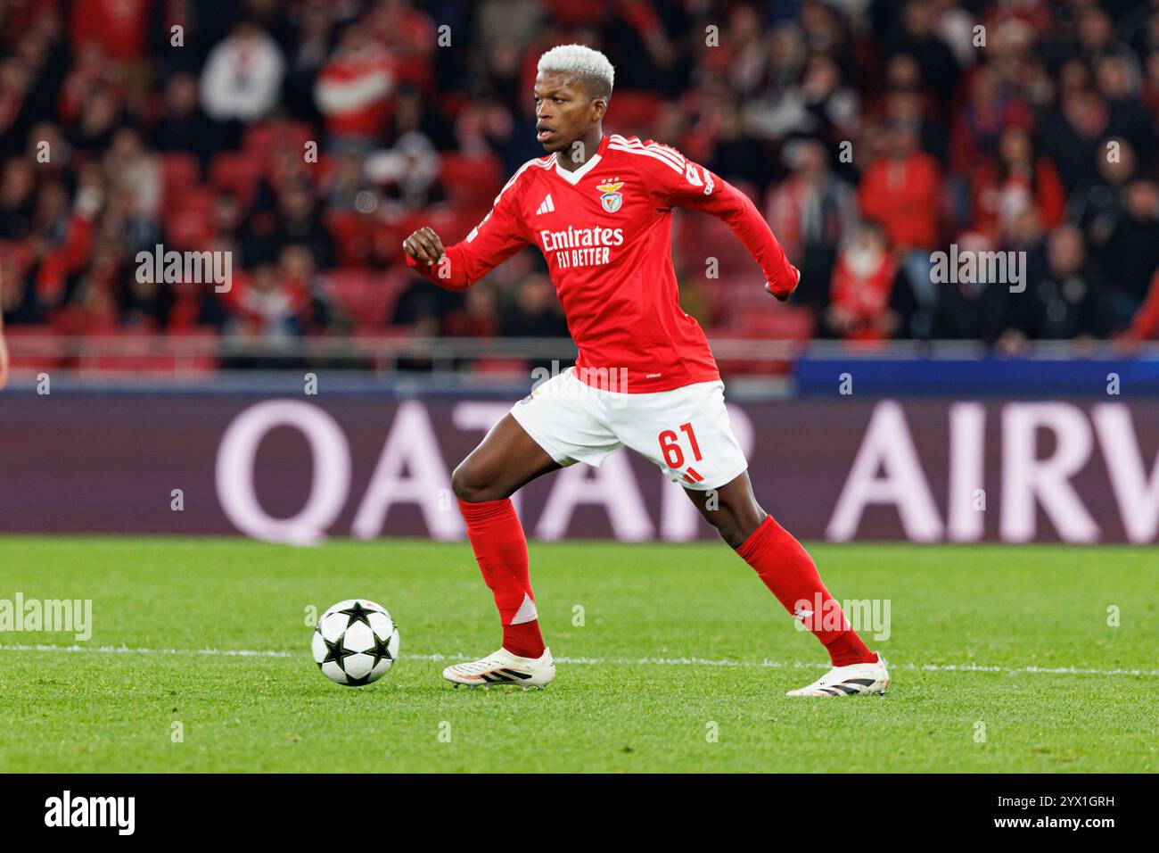 Florentino Luis visto durante la partita di UEFA Champions League tra squadre di SL Benfica e Bologna FC 1909 (Maciej Rogowski) Foto Stock