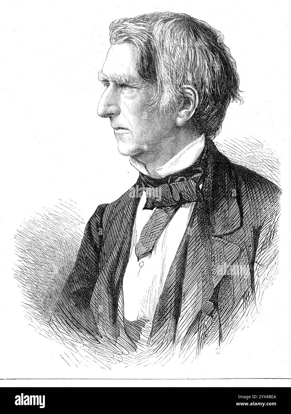 Il defunto signor W H. Seward, statista americano, 1872 anni. In Georgia, '...entrò in contatto personale con il sistema della schiavitù e acquisì il suo forte sentimento contro di esso...[come governatore] la sua amministrazione si distinse per riforme preziose... un asilo folle pubblico, l'abolizione della detenzione per debito e la rimozione di tutte le tracce di schiavitù dalle leggi statali... divenne noto come uno dei migliori sostenitori nelle Corti degli Stati Uniti. Quando un certo Van Zandt fu accusato di aver ospitato schiavi fuggitivi in Ohio, il signor Seward era il principale consulente per la difesa... tutti gli uomini del Sud si opposero al suo Admini Foto Stock