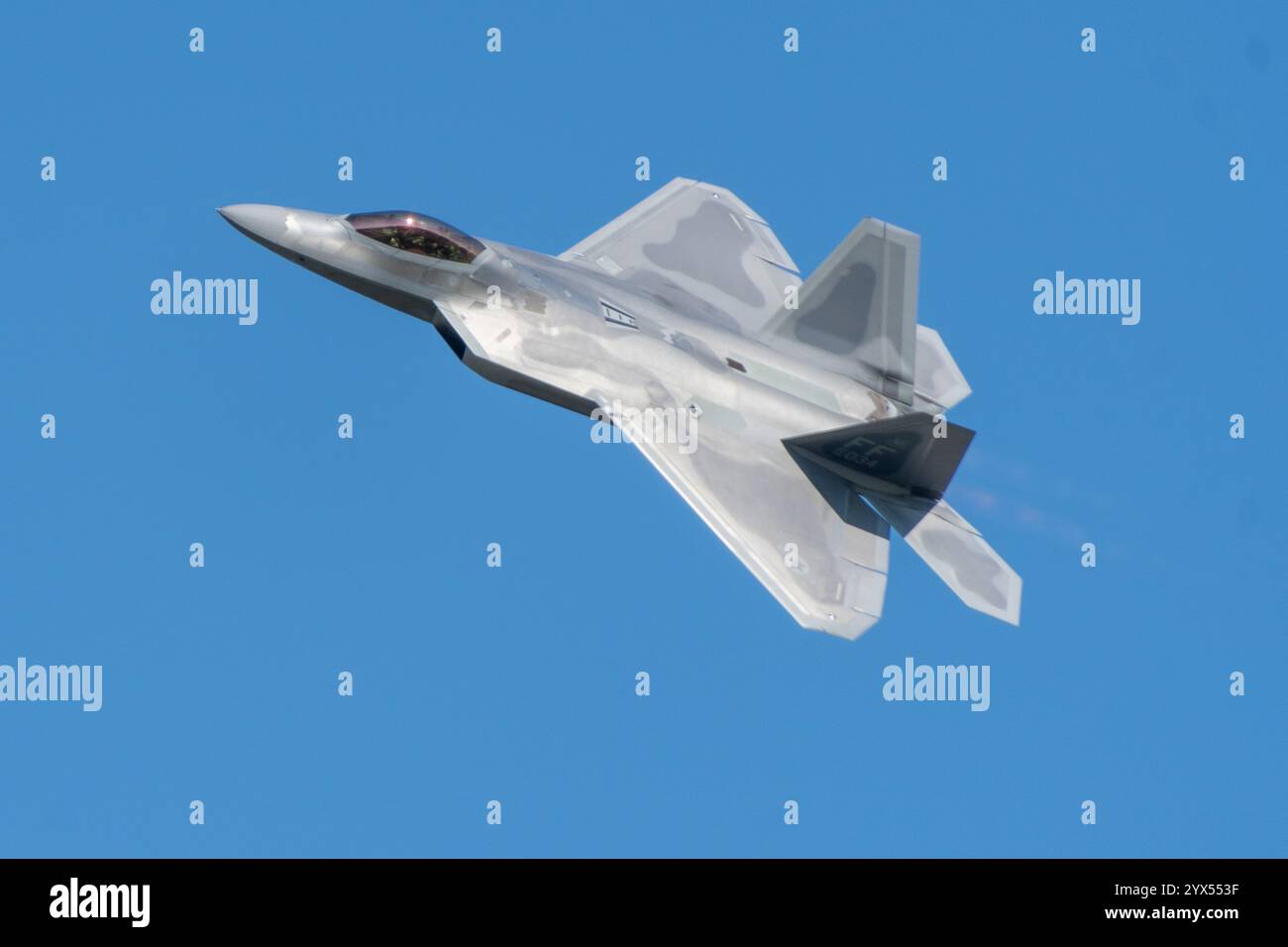 F22 Raptor presso Oshkosh EAA 2024 Foto Stock