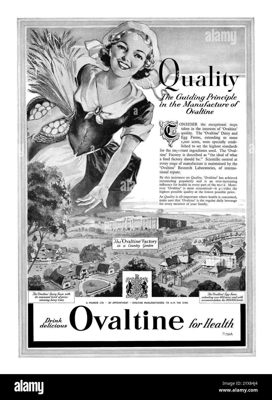 1949 British Ovaltime ad Foto Stock