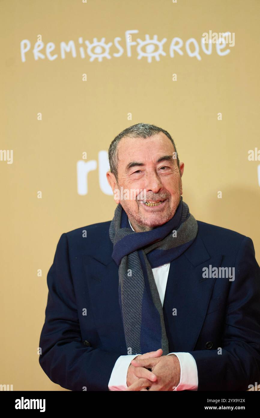 14 dicembre 2024, Madrid, Madrid, Spagna: Jose Luis Garci partecipa al 30° Premio Jose Maria Forque - Red Carpet al Palacio Municipal IFEMA il 14 dicembre 2024 a Madrid, Spagna (Credit Image: © Jack Abuin/ZUMA Press Wire) SOLO PER USO EDITORIALE! Non per USO commerciale! Foto Stock