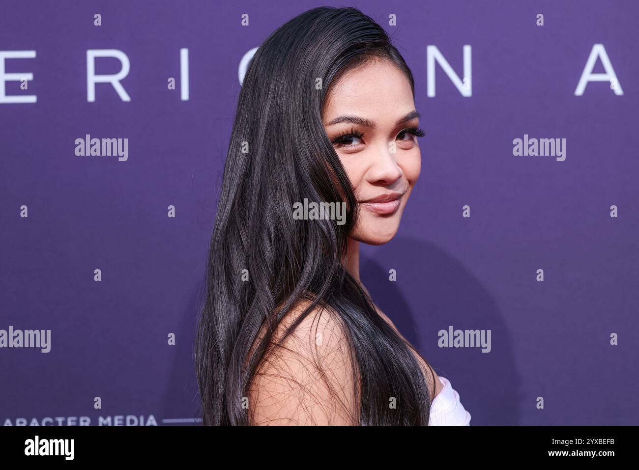 Beverly Hills, Stati Uniti. 14 dicembre 2024. BEVERLY HILLS, LOS ANGELES, CALIFORNIA, Stati Uniti d'America - 14 DICEMBRE: Jenn Tran arriva al 22° Annual Unfordable Gala Asian American Awards 2024 tenutosi presso il Beverly Hilton Hotel il 14 dicembre 2024 a Beverly Hills, Los Angeles, California, Stati Uniti. (Foto di Xavier Collin/Image Press Agency) credito: Image Press Agency/Alamy Live News Foto Stock