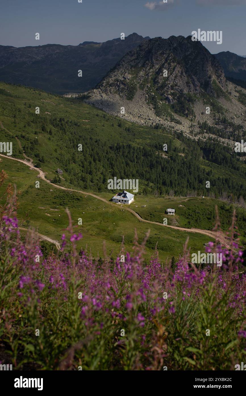 Paesaggi montani in montenegro (parco nazionale Prokletije) Foto Stock