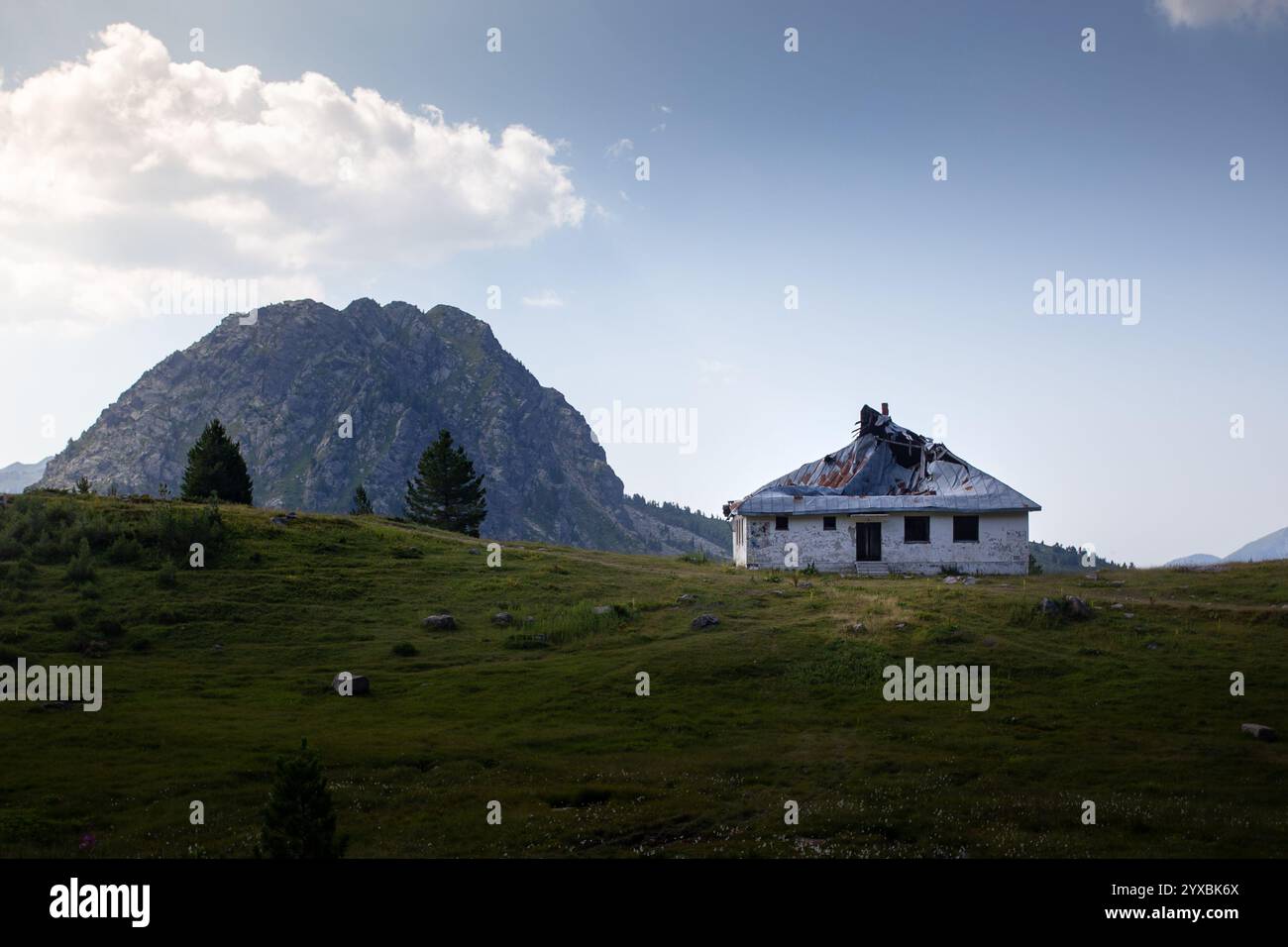 Paesaggi montani in montenegro (parco nazionale Prokletije) Foto Stock