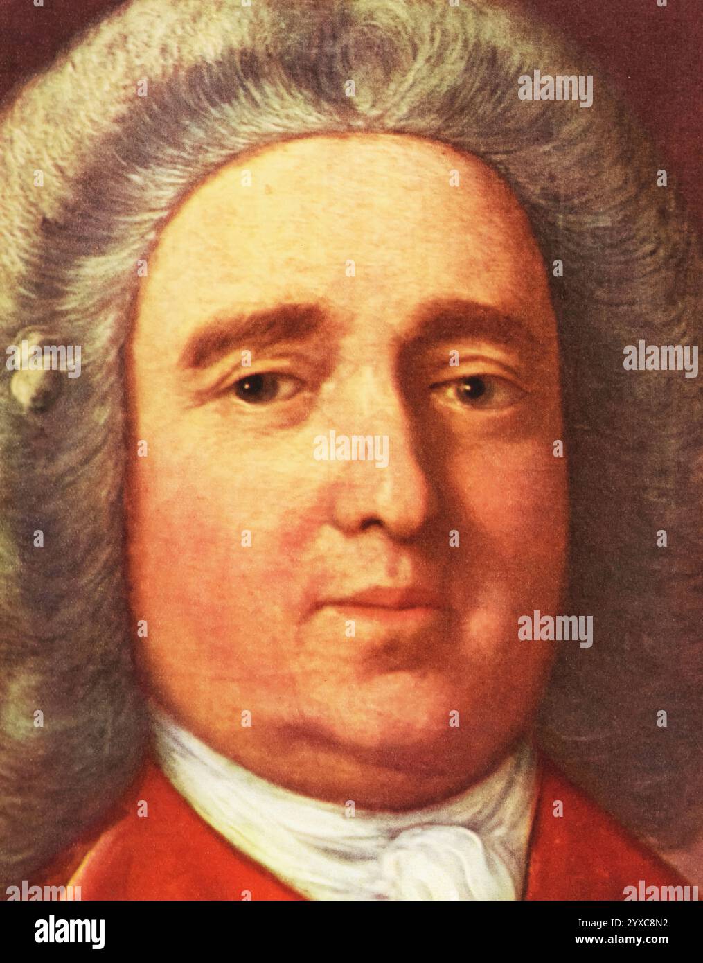 Edward Vernon, c1753. Di Thomas Gainsborough (1727-1788). Ammiraglio Edward Vernon (1684-1757), ufficiale e politico della Royal Navy. Foto Stock