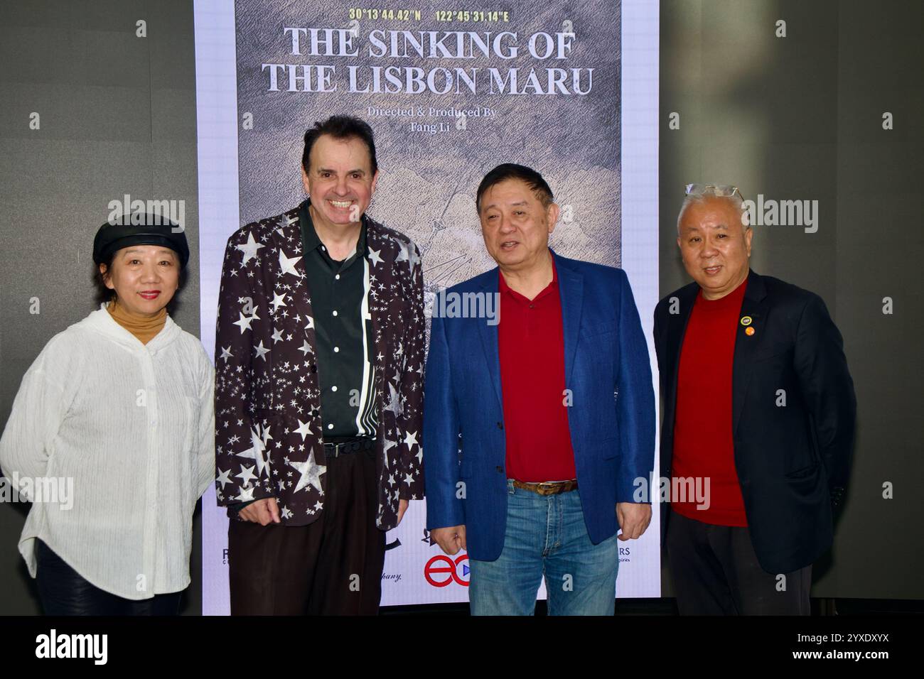 Didi, Sandro Monetti, Fang li, Jimmy Jiang Foto Stock