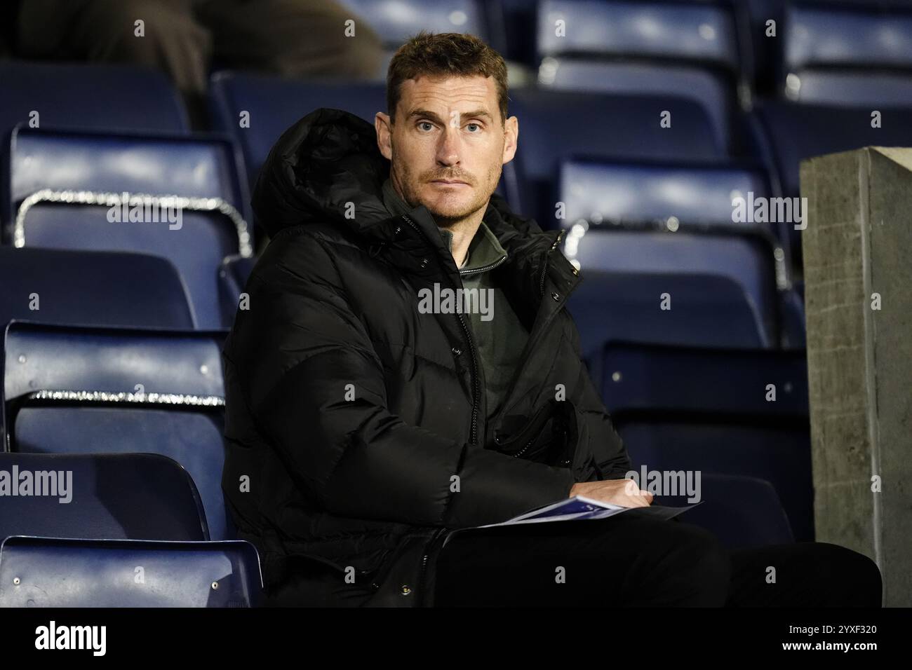 Foto del file datata 17-10-2024 del manager dei Bristol Rovers Matt Taylor. I Bristol Rovers hanno licenziato Matt Taylor con il club che langue appena al di sopra della zona di retrocessione della League One. Data di pubblicazione: Lunedì 16 dicembre 2024. Foto Stock