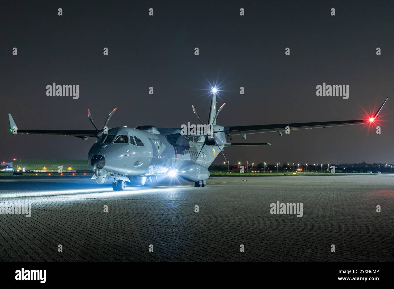 Il pattugliatore marittimo EADS CASA C-295 dell'Irish Air Corps. Foto Stock
