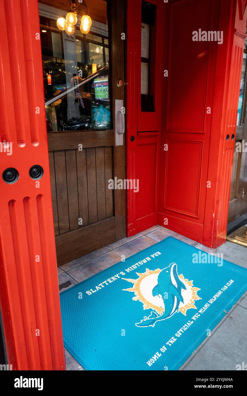 Slattery's Midtown Pub è un pub irlandese situato in 8 East 36th Street, New York City, USA 2024 Foto Stock