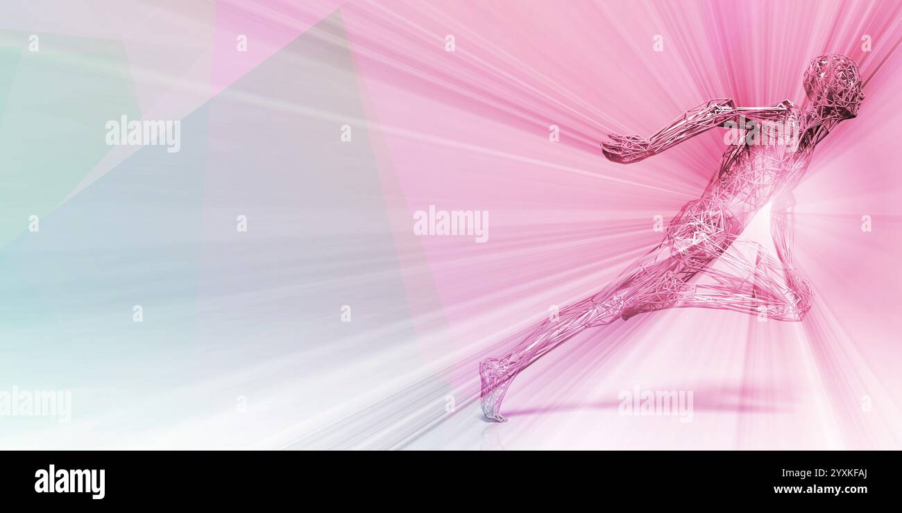 Business Leader del mercato con la leadership di settore arte Foto Stock