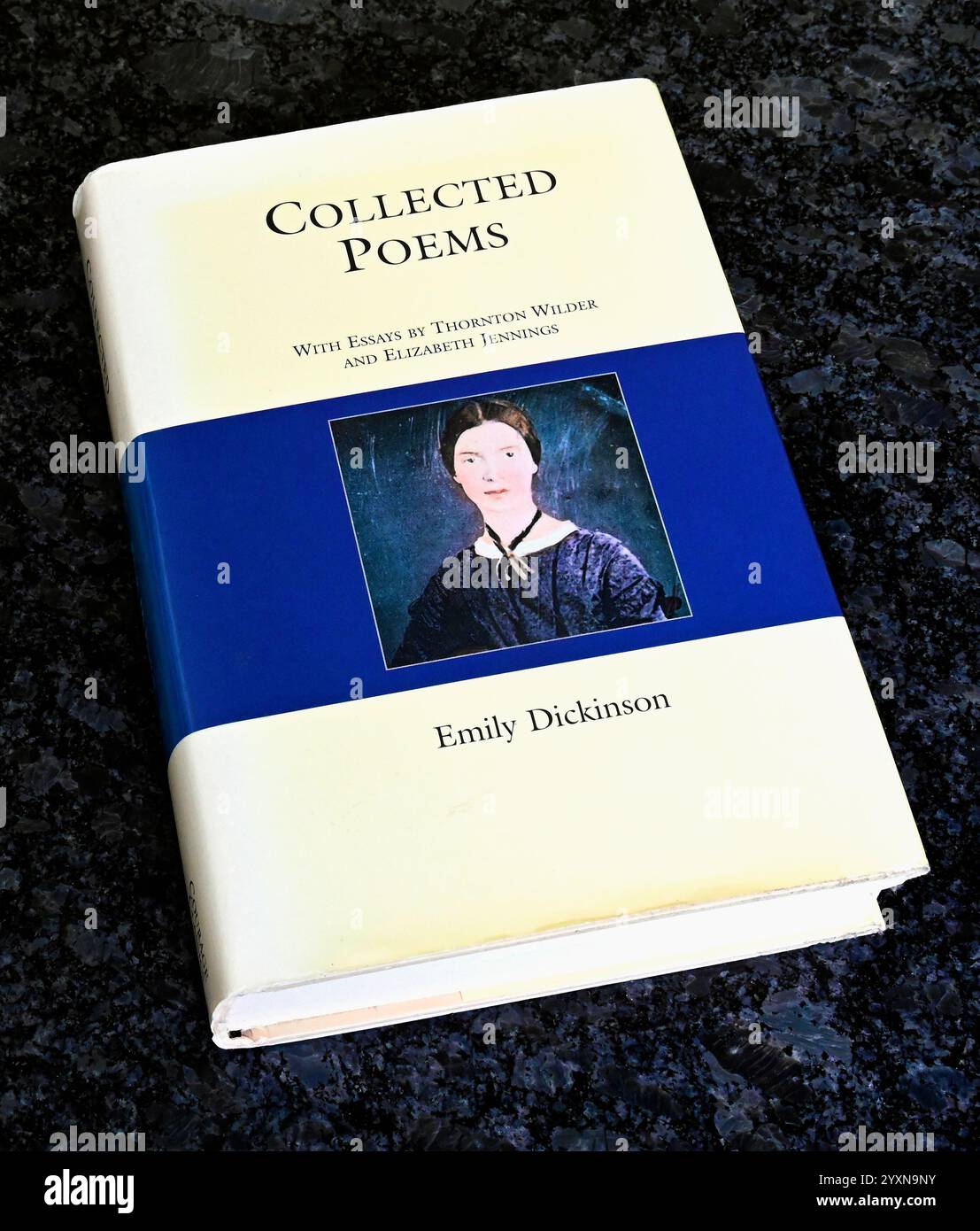 Copertina del libro. 'Poesie raccolte da Emily Dickinson'. Foto Stock