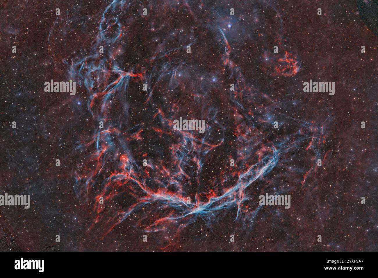 CTA 1 supernova rimanente all'interno della costellazione Cefeo. Foto Stock