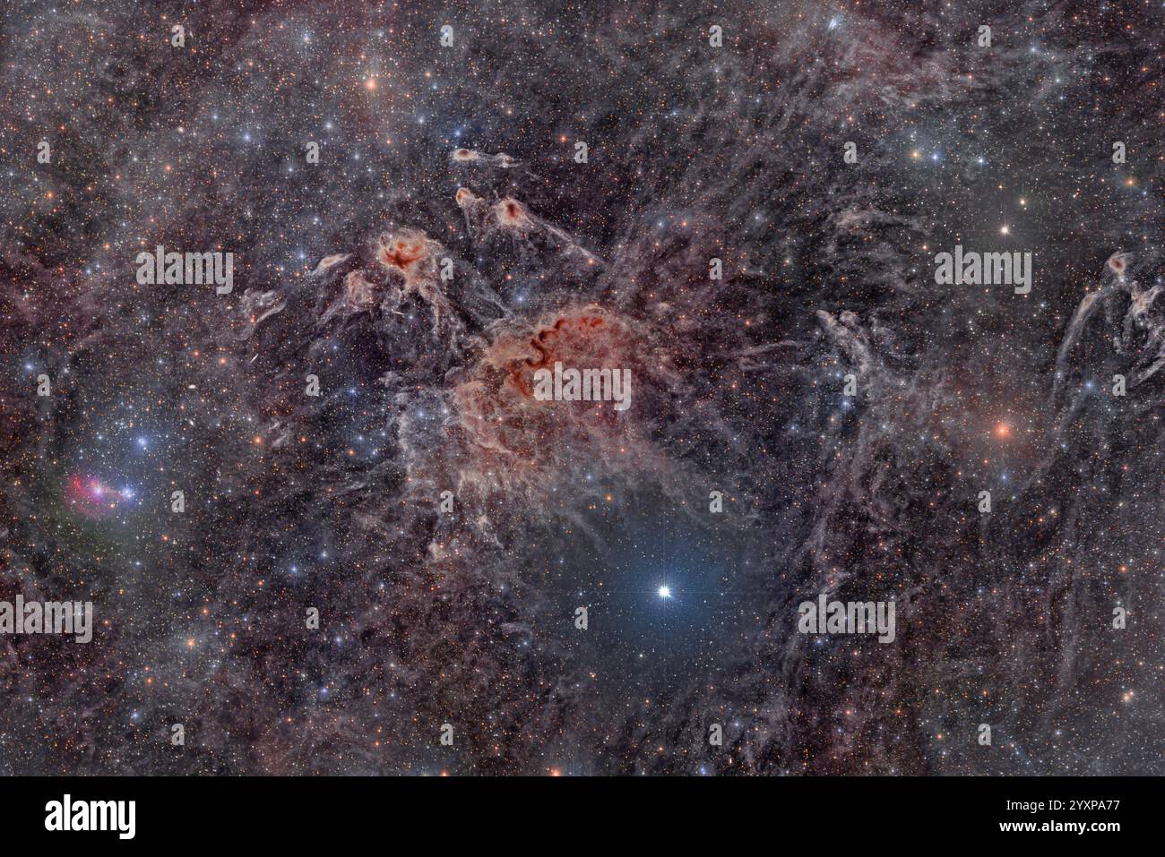 Complesso nuvola molecolare LDN 1089. Foto Stock