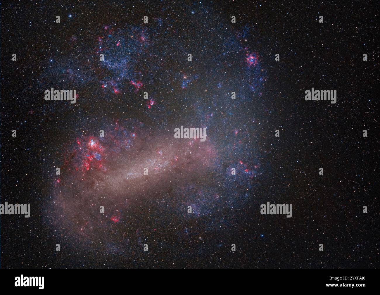 Grandi Magellanic Cloud Foto Stock