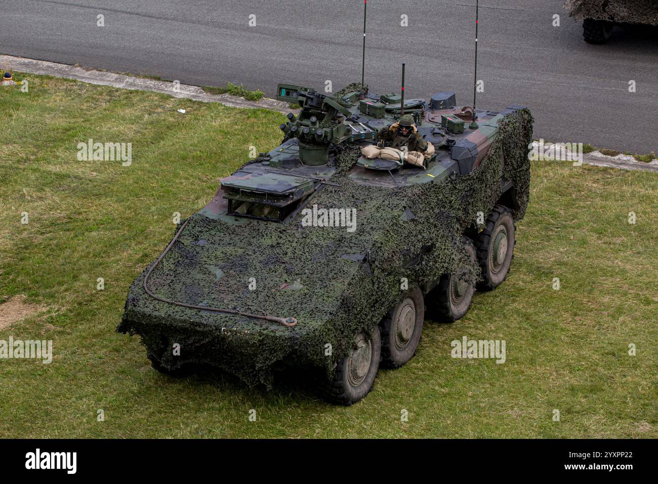 APC Boxer dell'esercito tedesco. Foto Stock