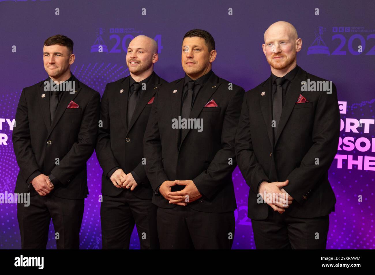 Manchester, Regno Unito. 17 dicembre 2024. Wigan Warriors alla BBC Sports Personality of the Year 2024 crediti: Craig Hawkhead/Alamy Live News Foto Stock