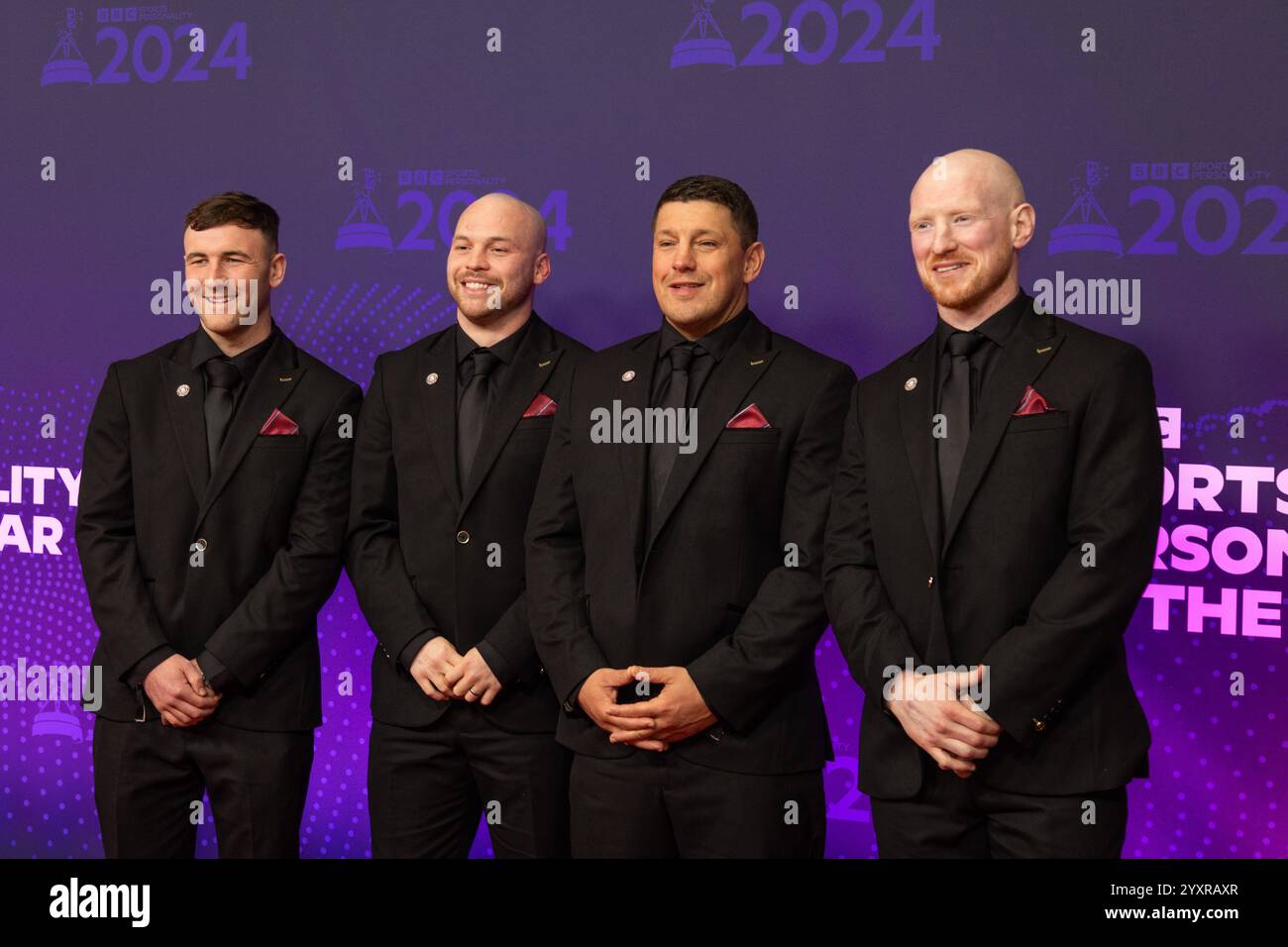 Manchester, Regno Unito. 17 dicembre 2024. Wigan Warriors alla BBC Sports Personality of the Year 2024 crediti: Craig Hawkhead/Alamy Live News Foto Stock