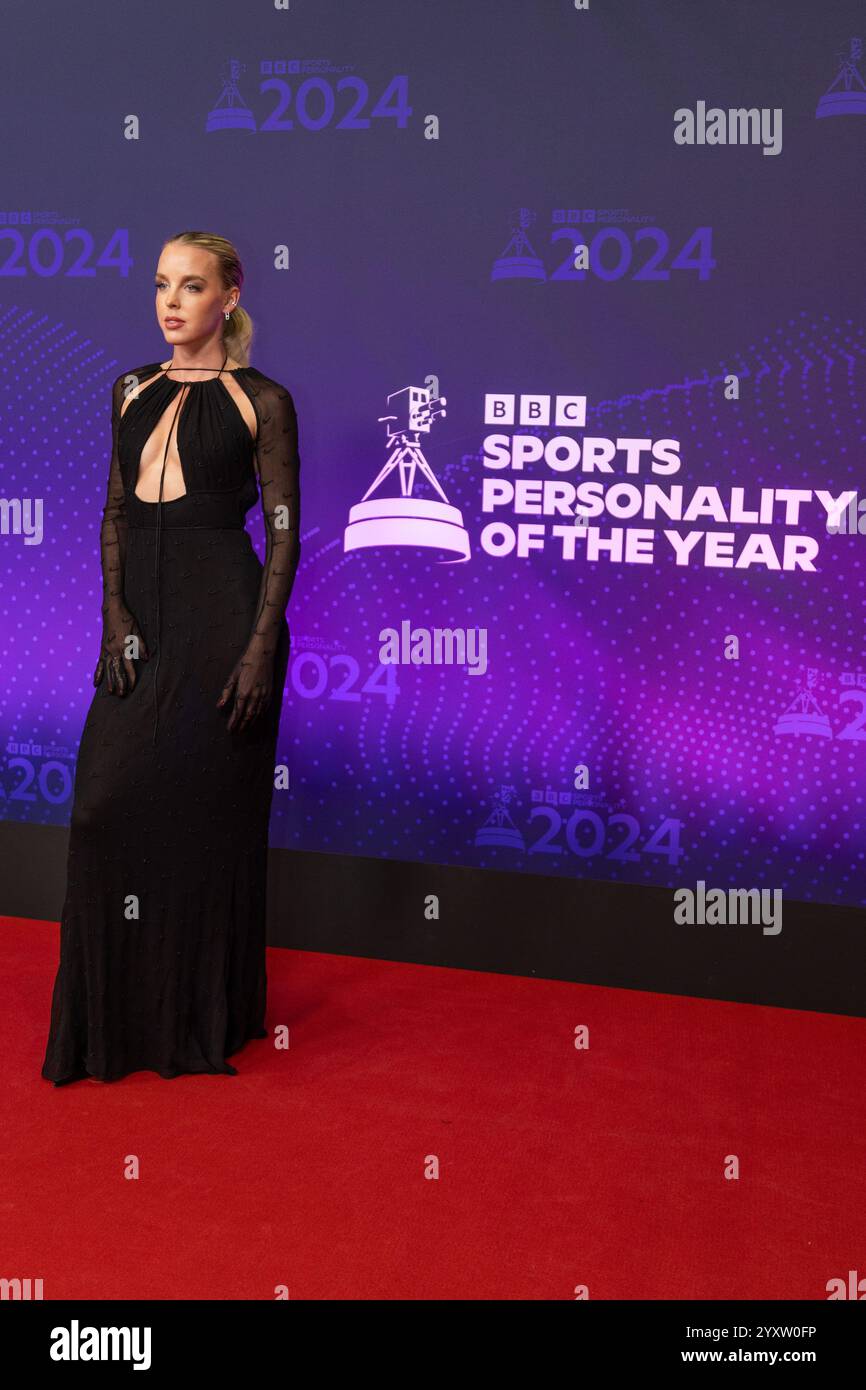 Manchester, Regno Unito. 17 dicembre 2024. Keely Hodgkinson alla BBC Sports Personality of the Year 2024 crediti: Craig Hawkhead/Alamy Live News Foto Stock
