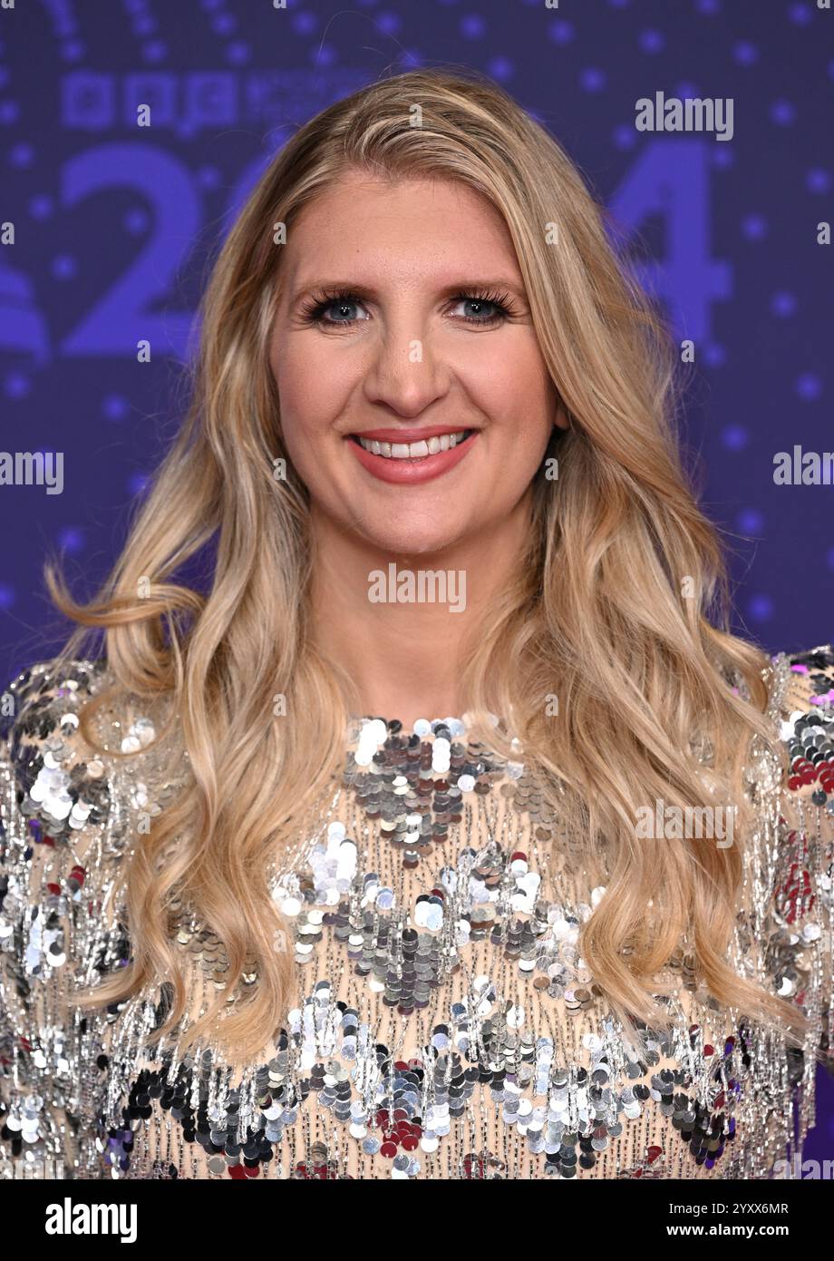 Salford, Regno Unito. 17 dicembre 2024. Rebecca Adlington arriva alla BBC Sports Personality of the Year 2024, MediaCityUK. Crediti: Doug Peters/EMPICS/Alamy Live News Foto Stock